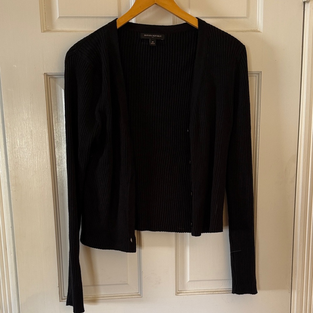 Banana Republic Black Cardigan